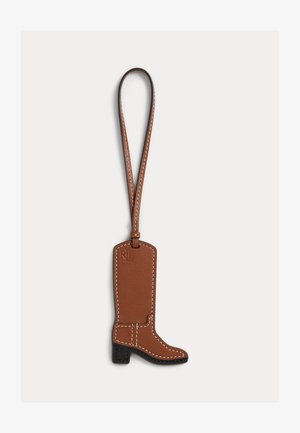 Lauren Ralph Lauren, LEATHER BOOT CHARM - Nøgleringe - tan