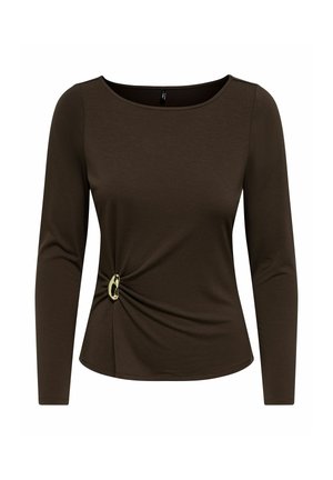 ONLY, T-shirt à manches longues - coffee bean
