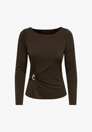 ONLY, T-shirt à manches longues - coffee bean