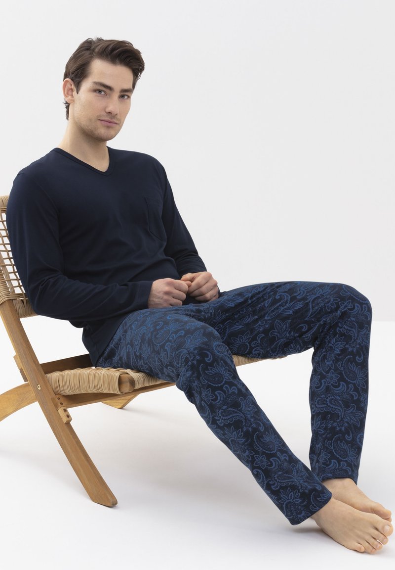 Herren Pyjamas | mey SET Pyjama yacht blue/dunkelblau - MN05257 Herren Pyjamas | mey SET Pyjama yacht blue/dunkelblau - MN05257