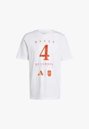 adidas Performance, RFEF E W T M - Camiseta estampada - white