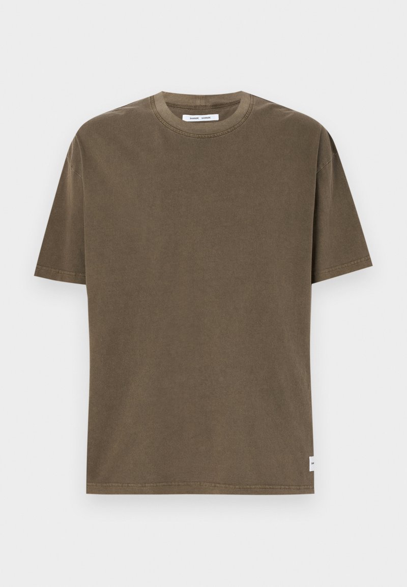 Samsøe Samsøe T-shirt basic bruin