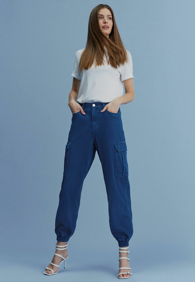 Next JOGGERS  - Mom jeans - dark blue