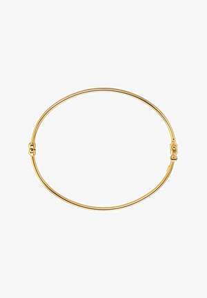 Õhuke, ümmargune kullast käevõru, millel on sile viimistlus ja väike klamber kinnitamiseks. Ühte tonaliteeti ja kerge disain.