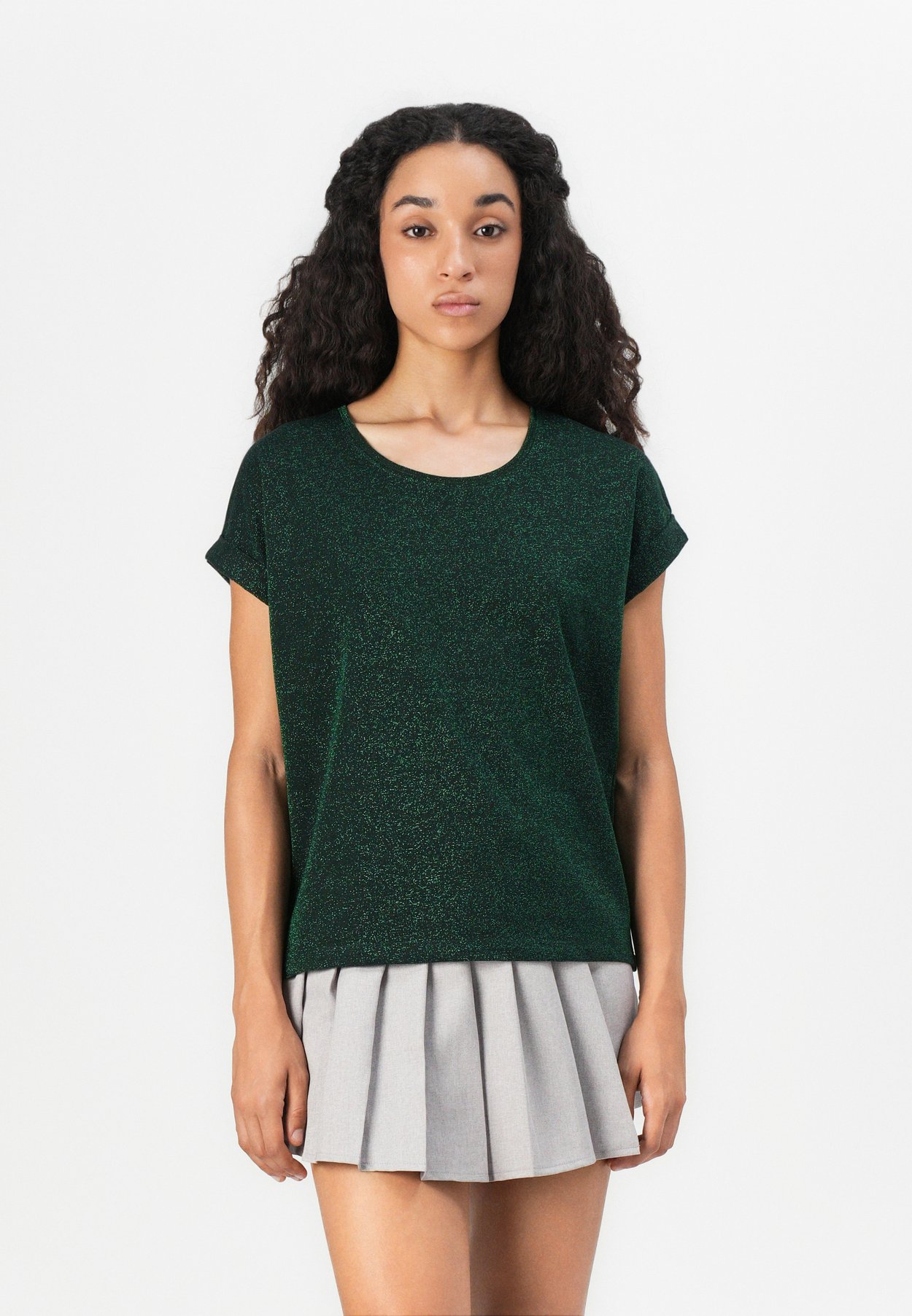 ONLMOSTER GLITTER S/S TOP NOOS JRS