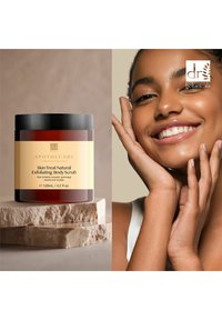 Dr Botanicals SKIN TREAT LUXURIOUS EXFOLIATING SCRUB 120ML brązowy