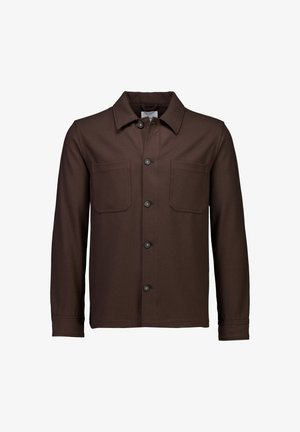 Lindbergh, SUPERFLEX BRUSHED MEL OVERSHIR - Giacca leggera - brown mel