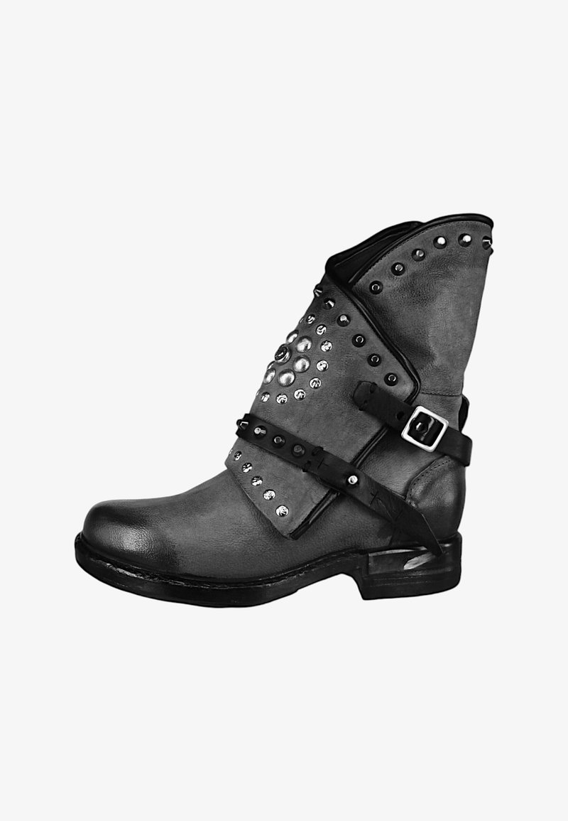 A.S.98 ELEGANTE ARCHE - Cowboy/biker ankle boot - anthracite grey