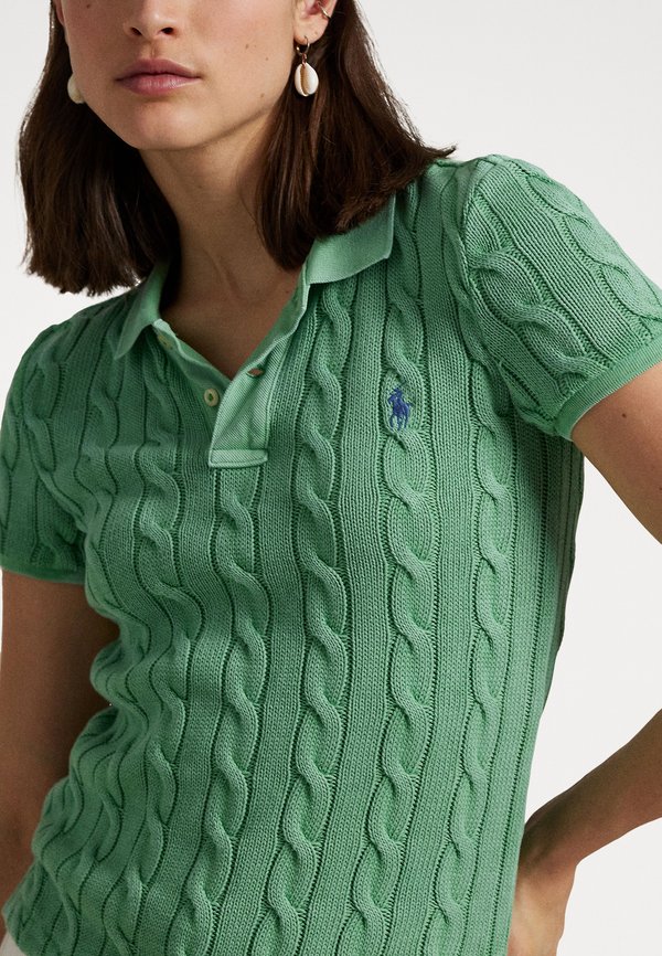 COTTON SHORT SLEEVE POLO SHIRT - Polo shirt - pistachio2