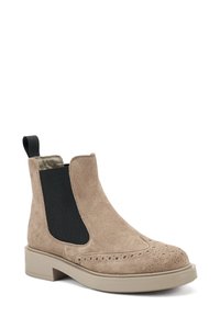 Frau Shoes CHELSEA WITH WING-TIP DETAIL - Tronchetti - grey