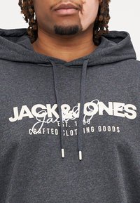 Jack & Jones JJALVIS HOOD 2 PACK - Sweatshirt - navy/black