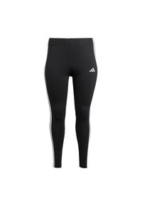ESSENTIALS 3-STRIPES PLUS SIZE - Trikoot - black white