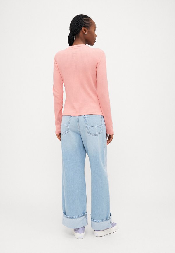 FAST LESSENTIAL - Long sleeved top - tea rose2