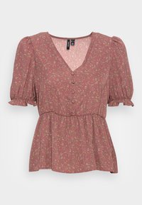 Não selecionado, rose brown