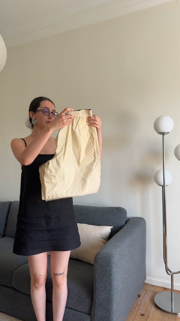 STRIPE STRAIGHT LEG - Trousers2