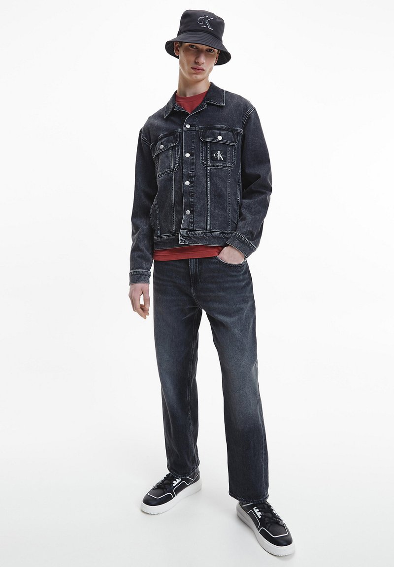 Calvin Klein Jeans REGULAR Denim jacket denim black/black denim Zalando