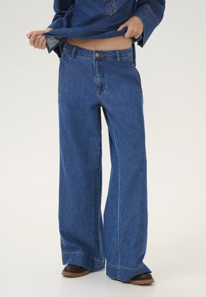 HILMA WIDE - Jeans Relaxed Fit - medium blue wash