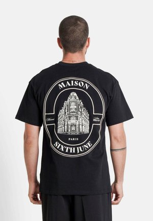 T-shirt print - black