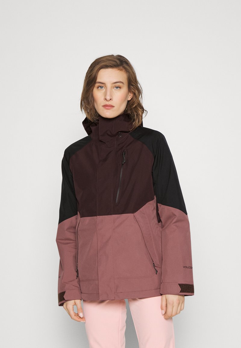ARIS INS GORE JACKET Ski jacket black plum/black Zalando.ie