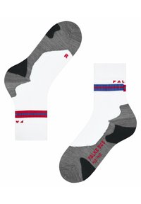 FALKE RU5 RUNNING LIGHT CUSHIONING - Sportsocken - white lightning