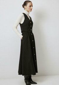 Touché Privé STRIPED SET - Waistcoat - black
