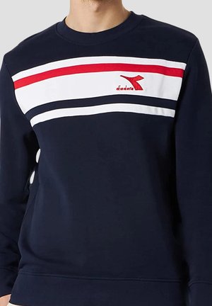 Diadora CREW SLAM - Felpa - blue white red