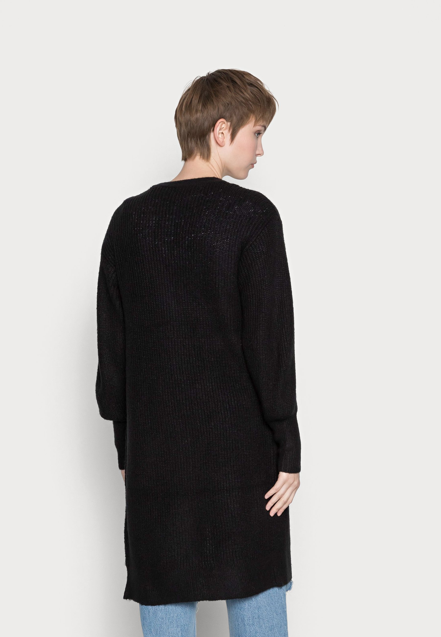 Damen BUTTON LONG CARDIGAN - Strickjacke Damen BUTTON LONG CARDIGAN - Strickjacke