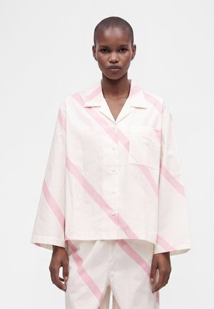 Marimekko KUUNNELMA BASSO - Μπλούζα - off white, light pink