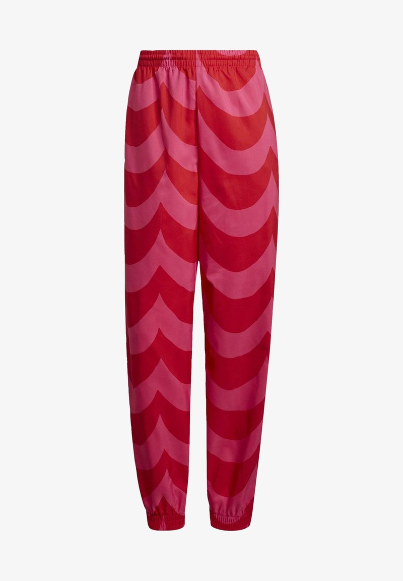 Adidas Originals X Marimekko Jogginghose Vivid Red Team Real Magenta Rot Zalando De