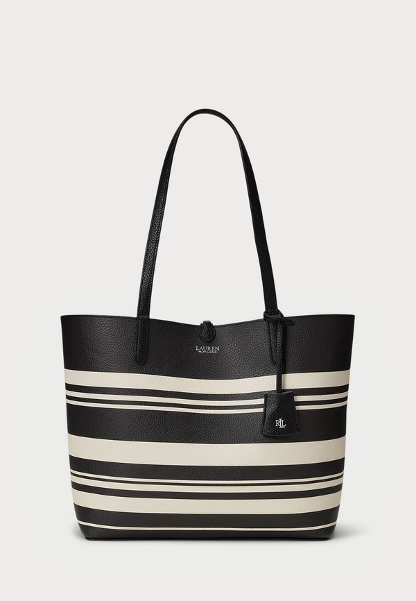 FAUX LEATHER LARGE REVERSIBLE TOTE BAG - Tote bag