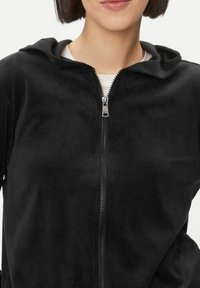 ONLY ONLREBEL ZIP HOOD  - Mikina so zipsom - nero