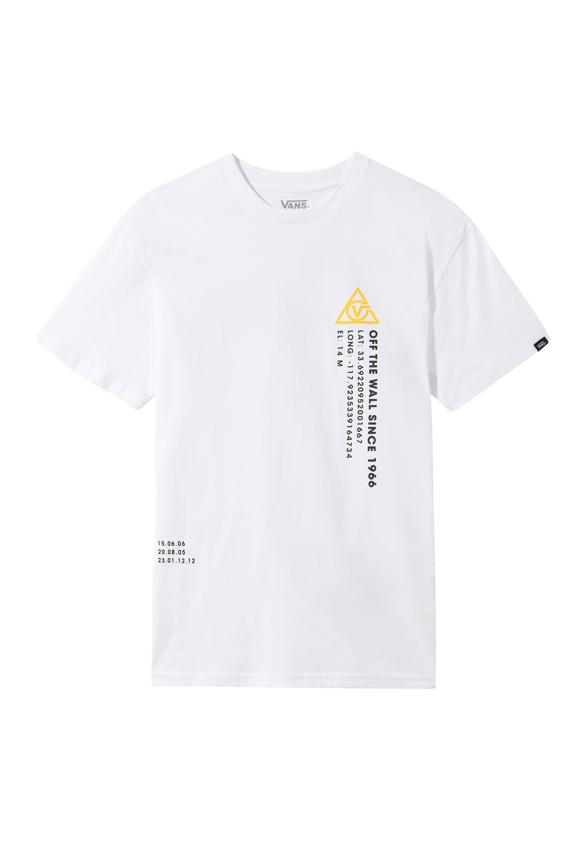 Vans 66 SUPPLY - T-shirt con stampa - white/bianco - Zalando.it