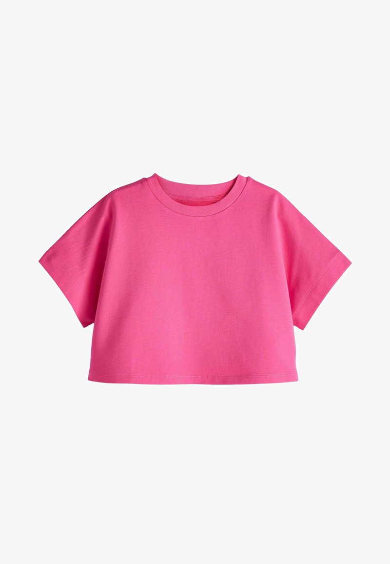 Next BOXY - REGULAR FIT - Paprasti marškinėliai - pink
