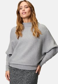 zero Strickpullover - grey melange