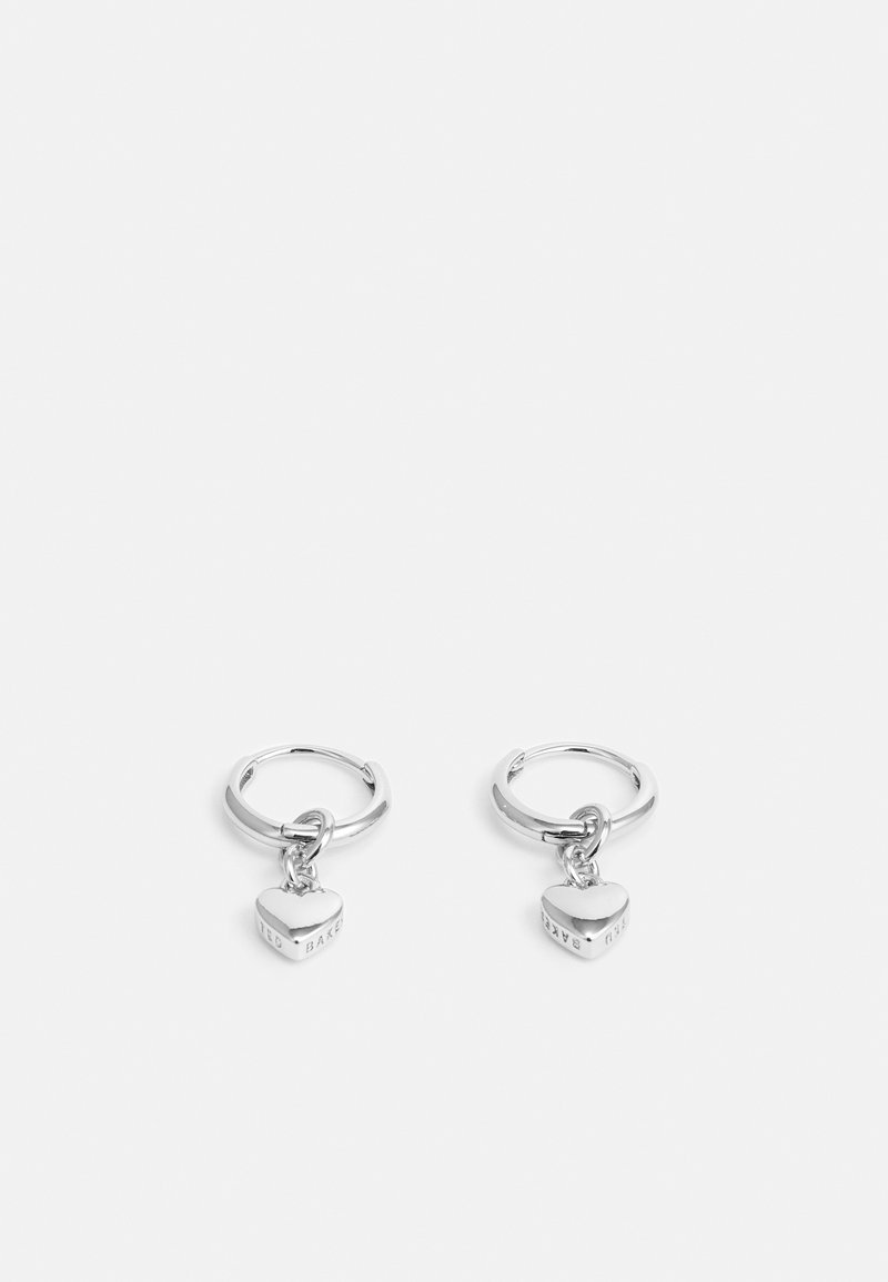 Ted Baker HARRIE TINY HEART HUGGIE EARRING - Korvakorut - silver-coloured