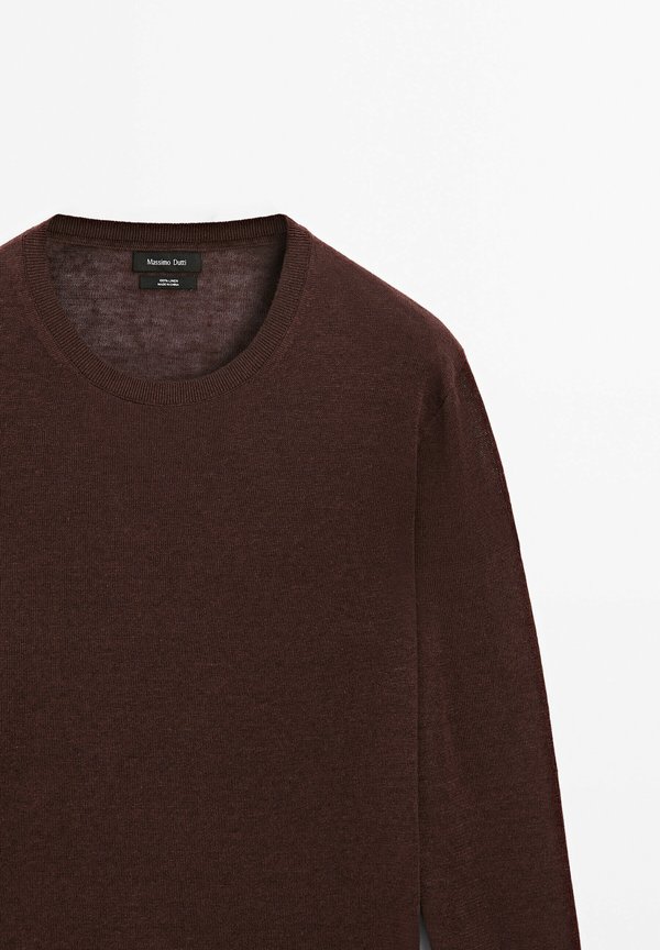 LIGHTWEIGHT   - Jumper - bordeaux3