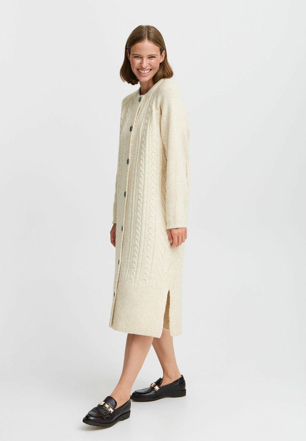 BYNELLO - Cardigan - birch melange3