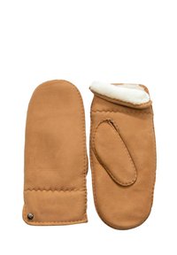 ADAM - Lammvelours Herrenhandschuhe mit Merino-Lammfellfütterung – Hand