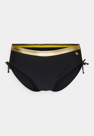 PANTS ADJUST ELODIE - Bikinibukser - black/gold coloured