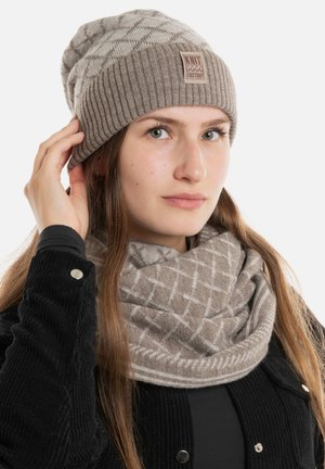 Knit Factory Beanie - marron iced clay