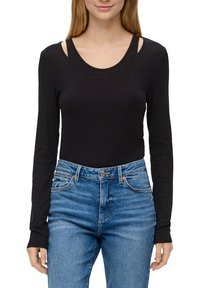 QS Longsleeve - schwarz