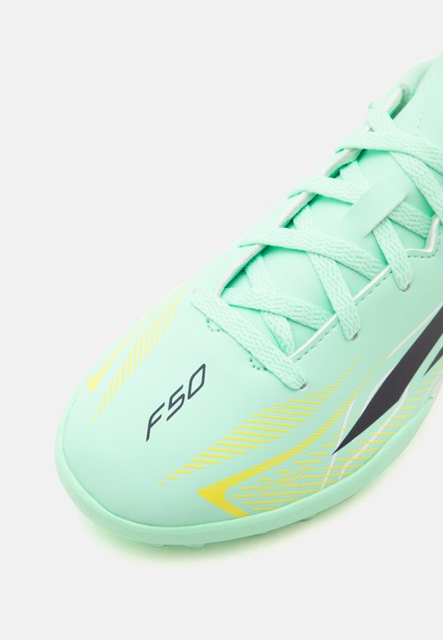 adidas F50 HYPERFAST CLUB TURF KIDS UNISEX - Botines de fútbol para césped - pulse mint/night navy/solar lemon — foto 6