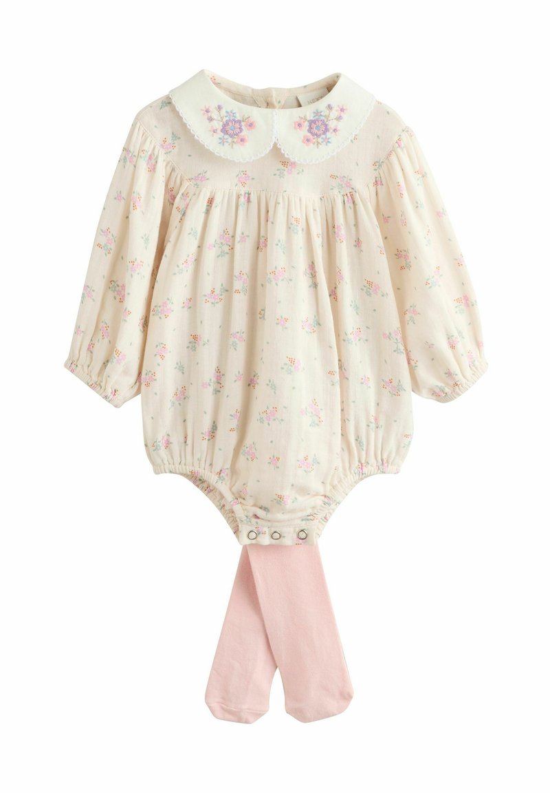 Next - SET - Body - ecru floral embroidered, Ampliar