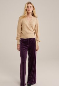 WE Fashion Kardiganas - gold