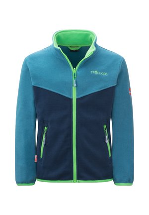 TROLLKIDS, KIDS OPPDAL JACKET XT UNISEX - Fleece jacket - fresh green