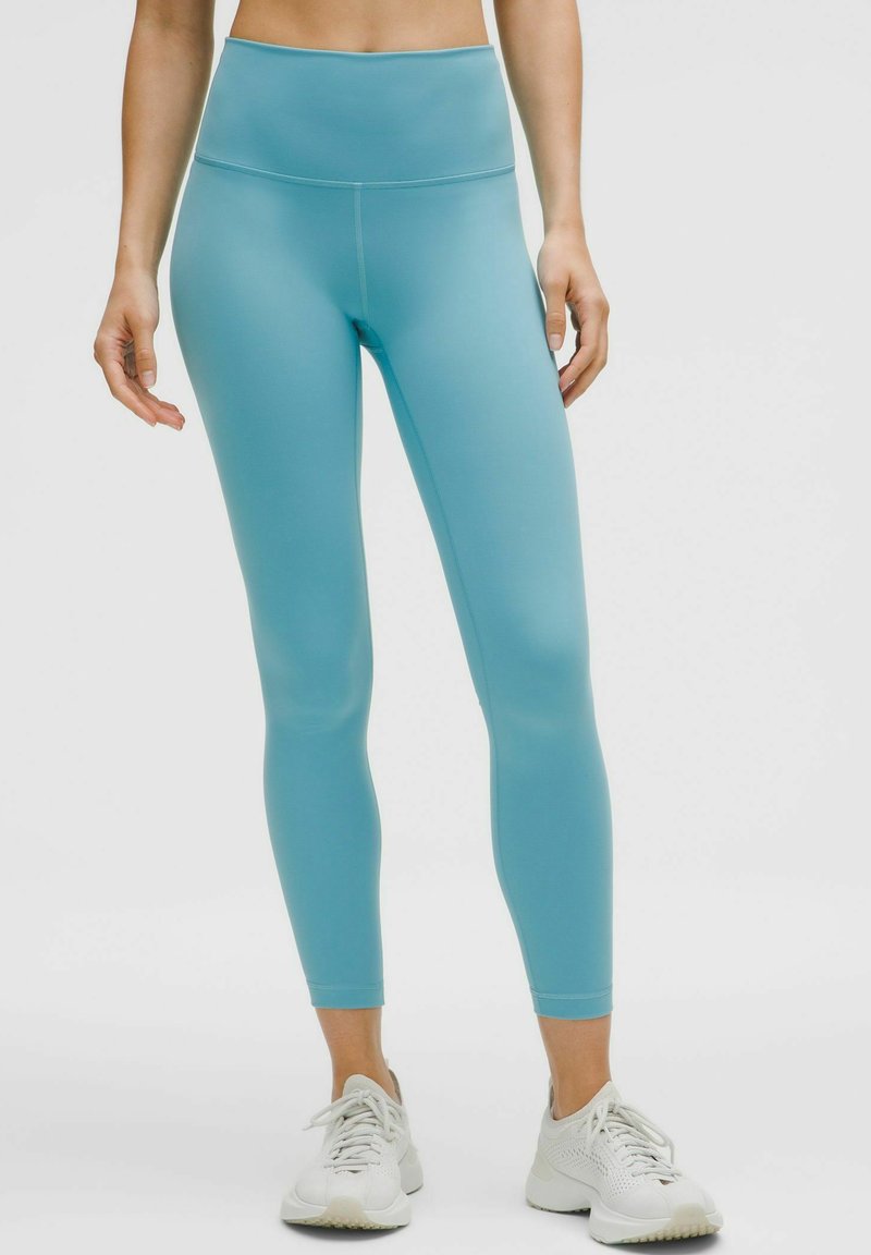 lululemon WUNDER TRAIN HIGH-RISE ANKLE LENGTH - Leggingek - washed blue