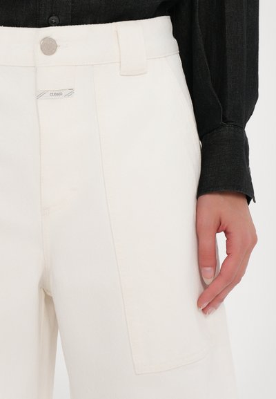 CLOSED RHANNON - Wide leg - ivory