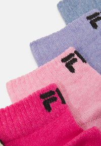 Fila QUARTER SOCKS UNISEX 6 PACK - Čarape - dark navy/sky blue/violet/candy/dron/ecru