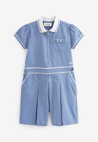 Clarks GINGHAM SCHOOL PLAYSUIT-REGULAR FIT - Jumpsuit - blue