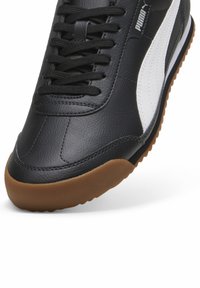 Puma TURINO SNEAKERS - Sportbačiai - black white silver